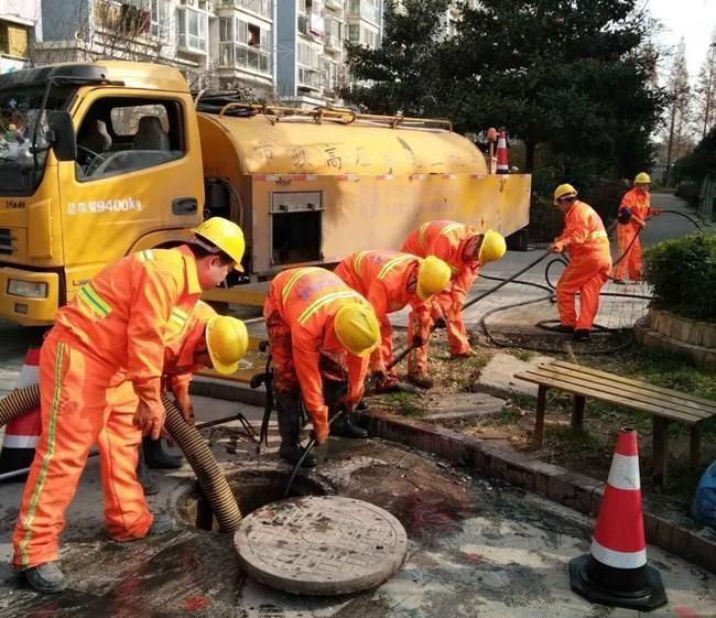 白水市政管道清淤