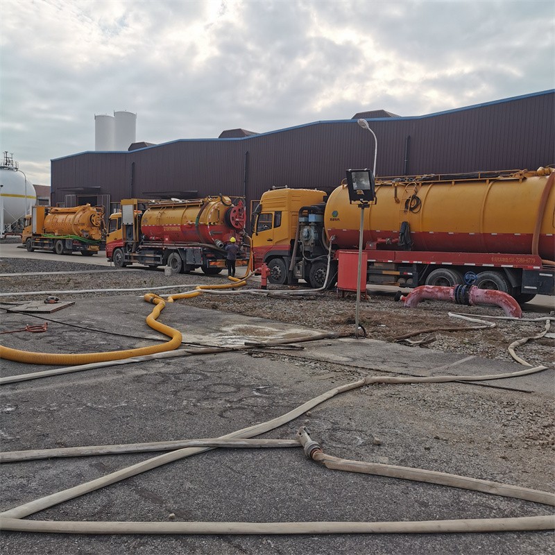 白水污水池清理