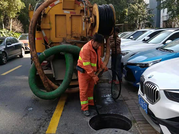 白水排污管道清淤